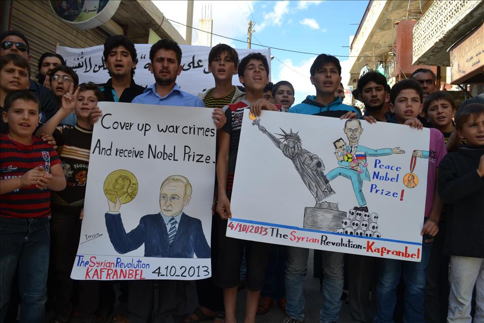 Suriye'de "Teşekkürler Türkiye Cuması"