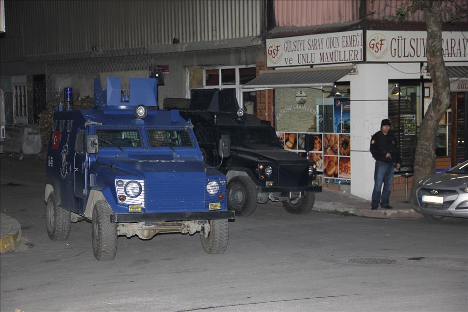 Maltepe'de operasyon