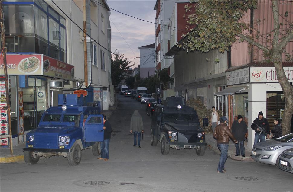 Maltepe'de operasyon