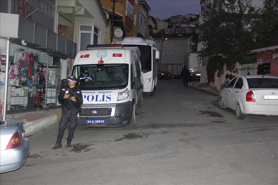 Maltepe'de operasyon