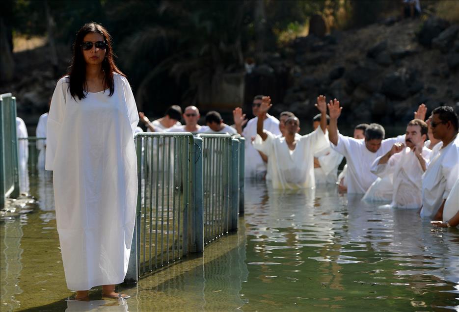Şeria nehrinde toplu vaftiz
