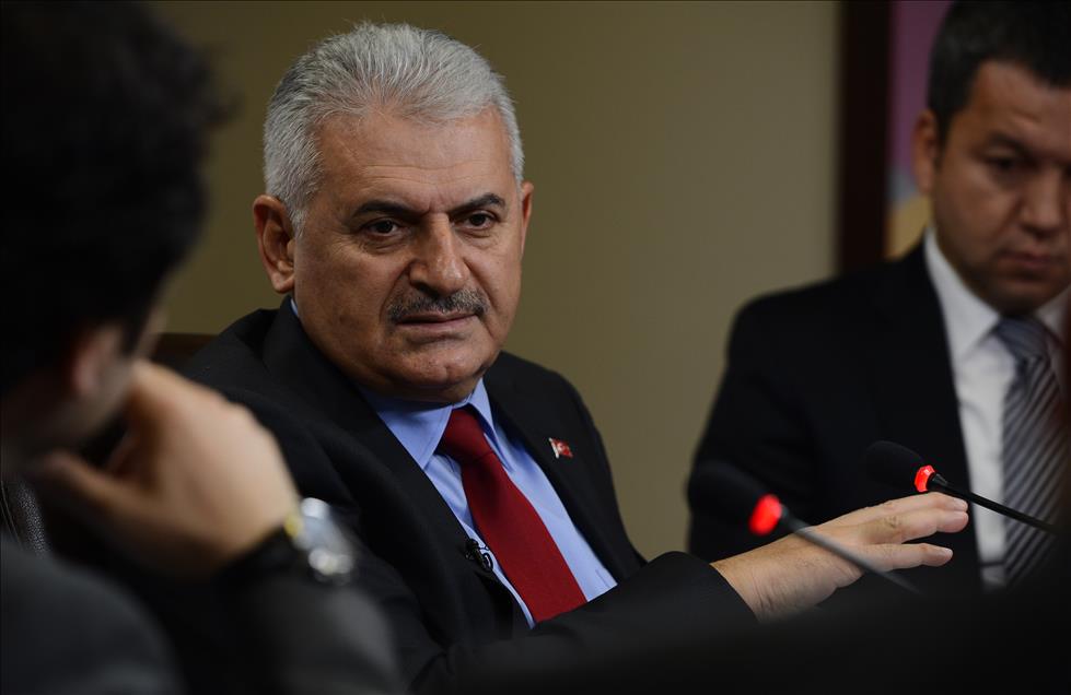 Ulaştırma Denizcilik ve Haberleşme Bakanı Yıldırım, AA Editör Masası'nda