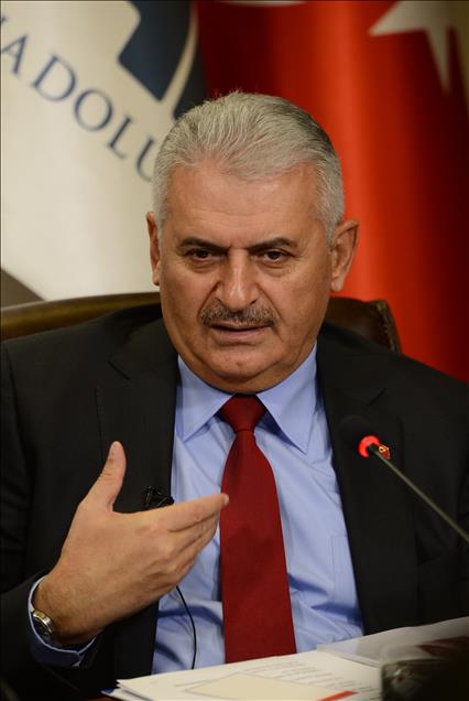 Ulaştırma Denizcilik ve Haberleşme Bakanı Yıldırım, AA Editör Masası'nda