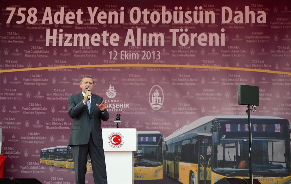 Başbakan Recep Tayyip Erdoğan İstanbul'da