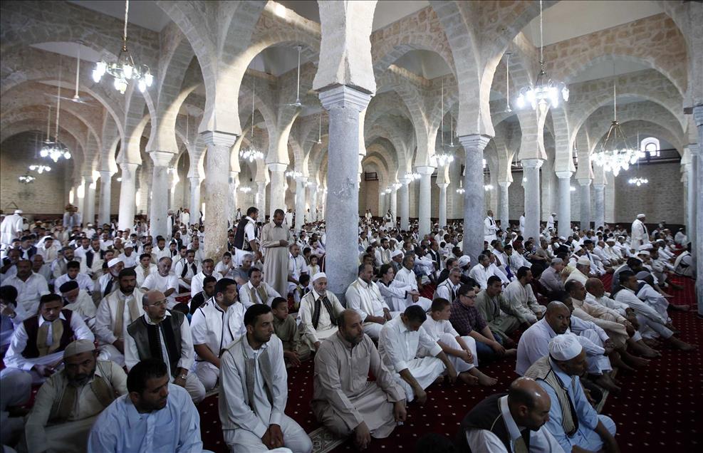 Libya'da bayram namazı