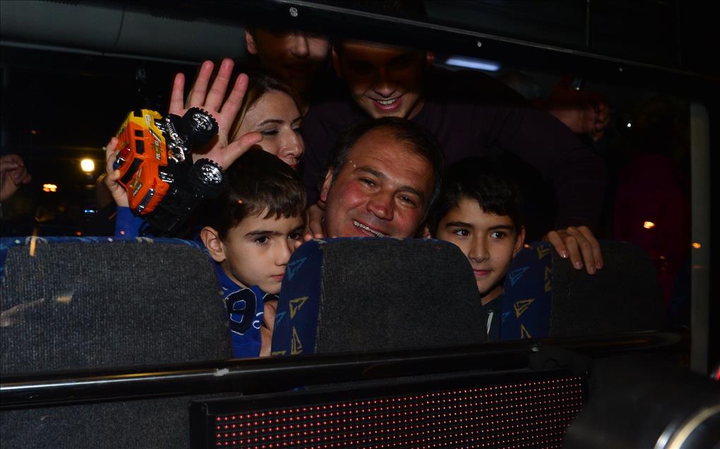 Kaçırıldıktan sonra serbest bırakılan Türk pilotlar İstanbul'da