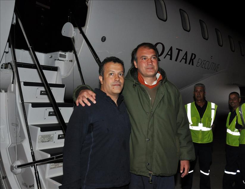 Türk pilotların serbest bırakılması