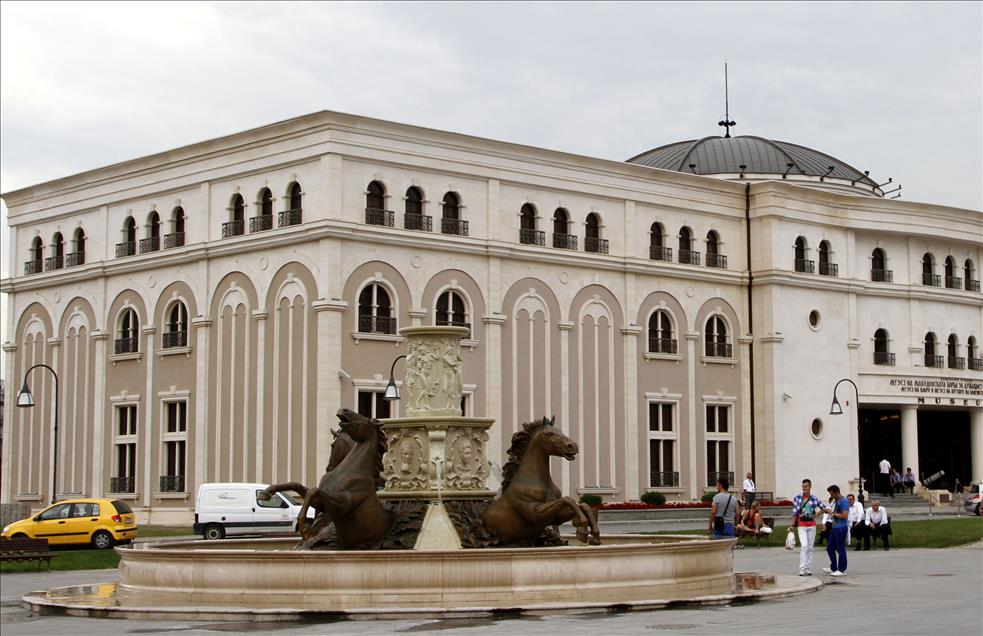 Heykellerle "makyaj" yapılan şehir: Üsküp