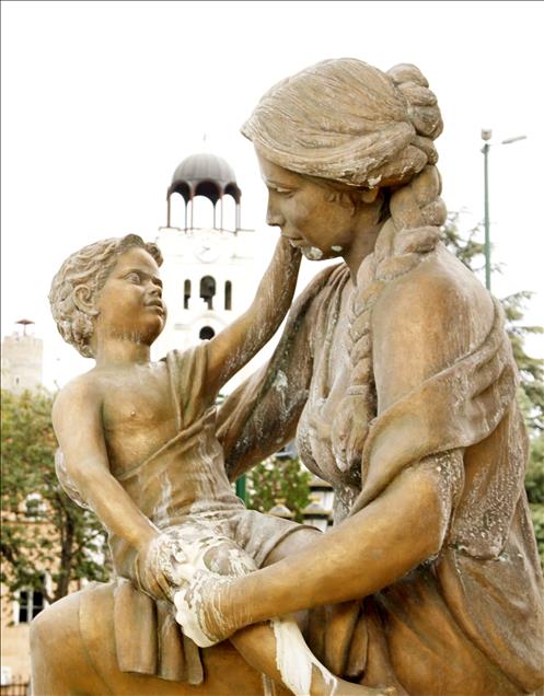 Heykellerle "makyaj" yapılan şehir: Üsküp