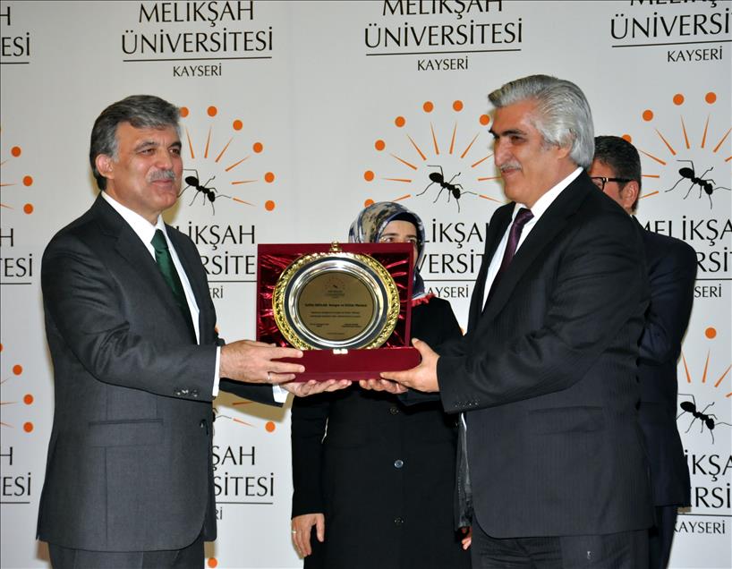 Cumhurbaşkanı Abdullah Gül Kayseri'de