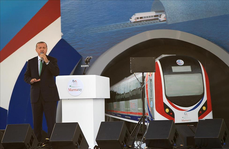 Marmaray açılışı