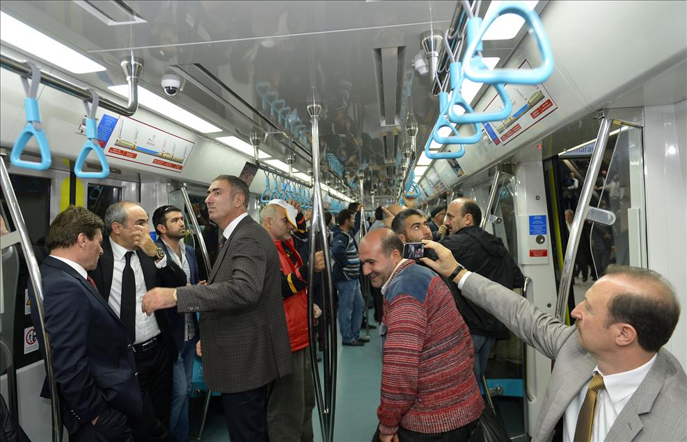 The opening ceremony of Marmaray
