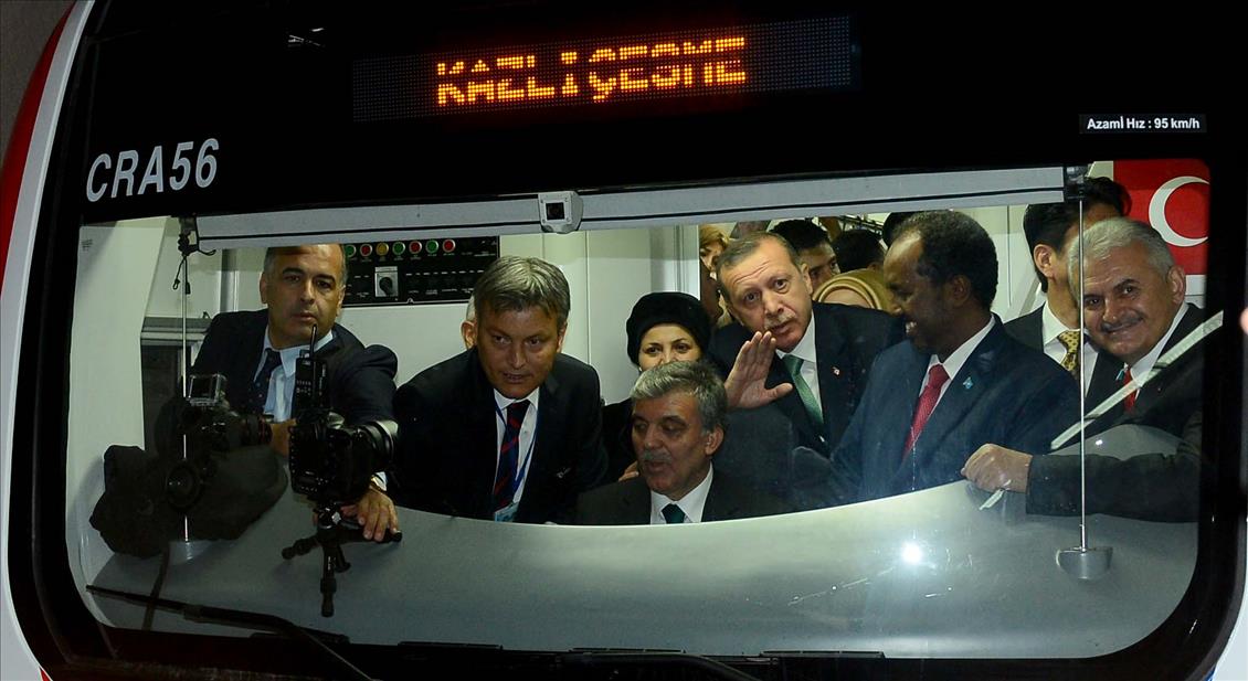The opening ceremony of Marmaray