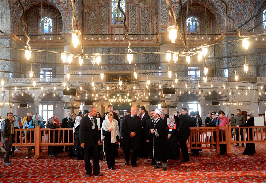 Norveç Kralı 5. Harald ve Kraliçe Sonja İstanbul'da