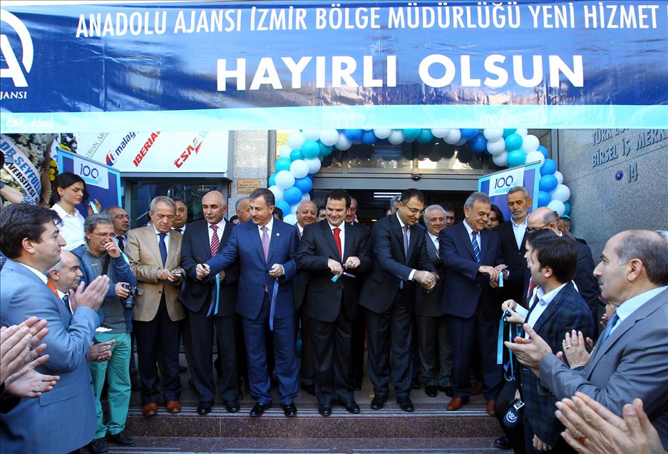 AA İzmir Bölge Müdürlüğü yeni ofisi açıldı