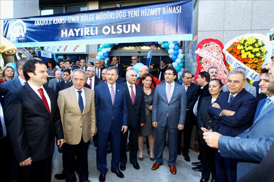 AA İzmir Bölge Müdürlüğü yeni ofisi açıldı
