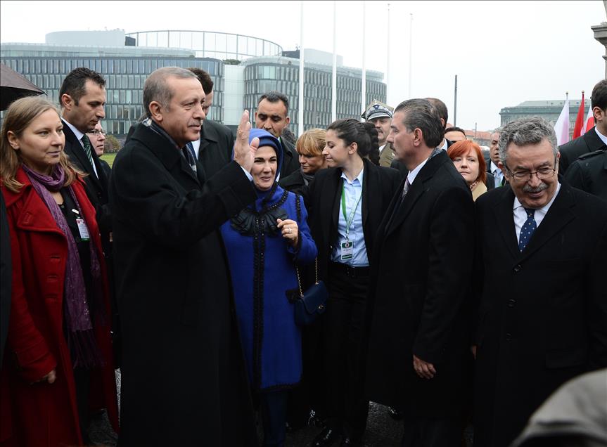 Başbakan Recep Tayyip Erdoğan, Varşova'da