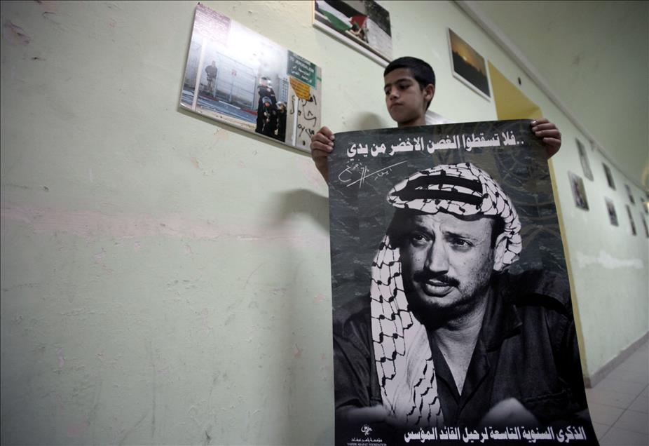 Kudüs'te Yaser Arafat fotoğraf sergisi