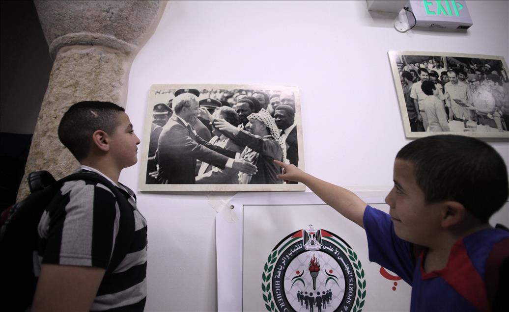 Kudüs'te Yaser Arafat fotoğraf sergisi