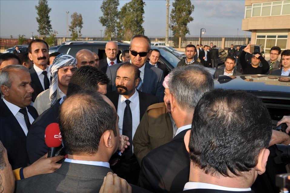 IKBY Başkanı Barzani ve Şivan Perver Türkiye'ye geldi
