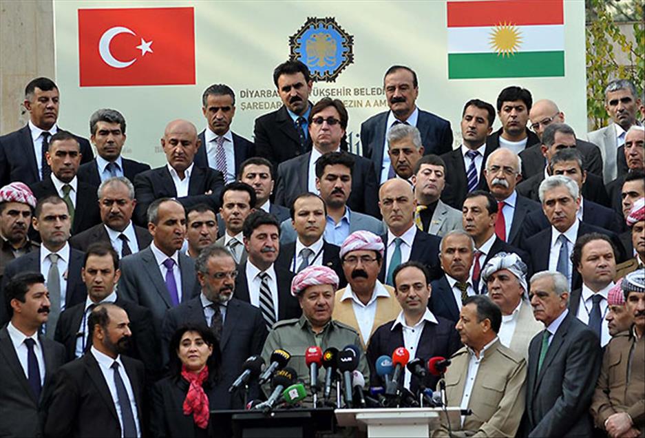 ئاڵای کوردستان لە شارەوانیی دیار بەکر