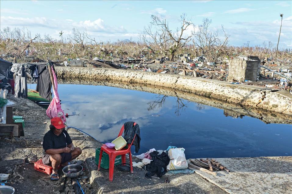 Filipinler'deki Haiyan tayfunu