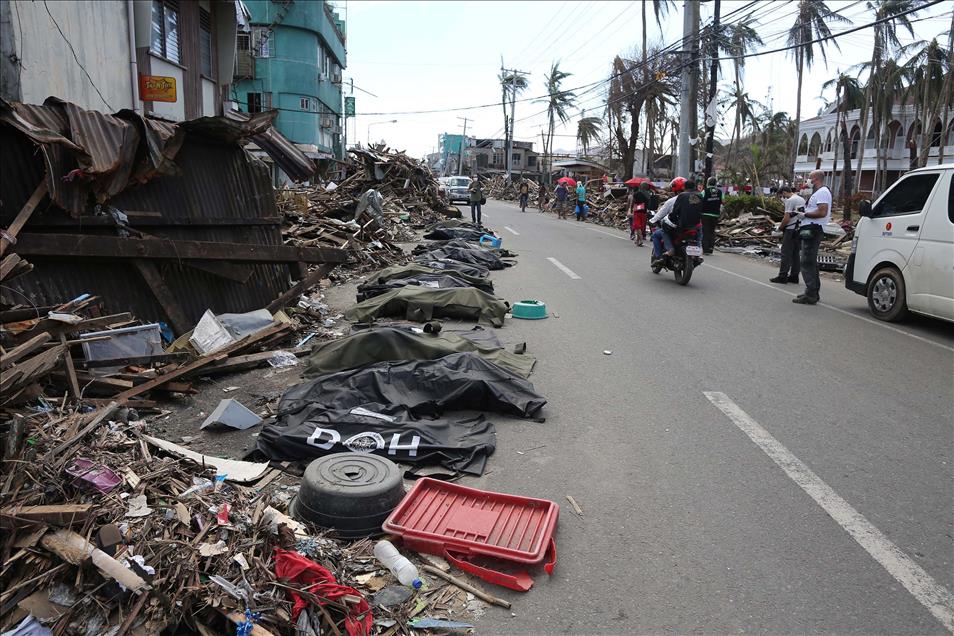 Filipinler'deki Haiyan tayfunu