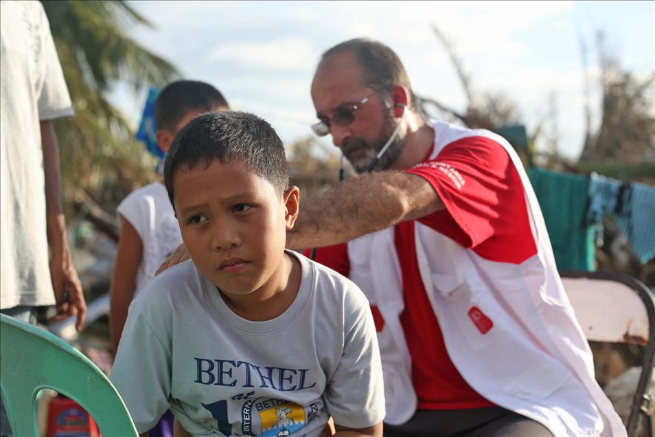 Filipinler'deki Haiyan tayfunu