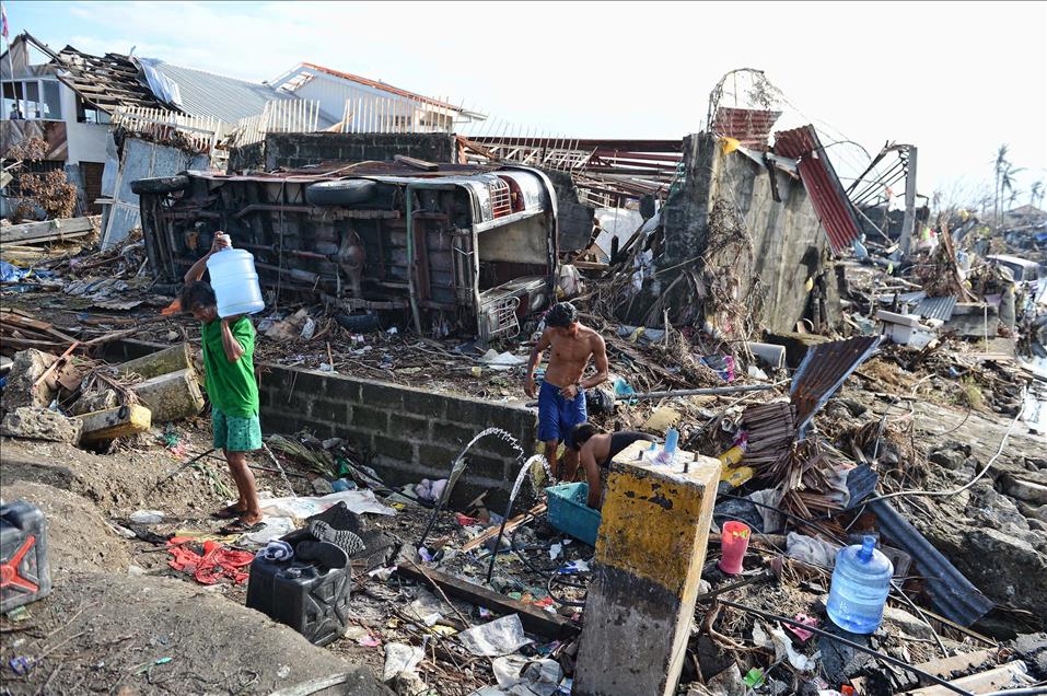 Filipinler'deki Haiyan tayfunu