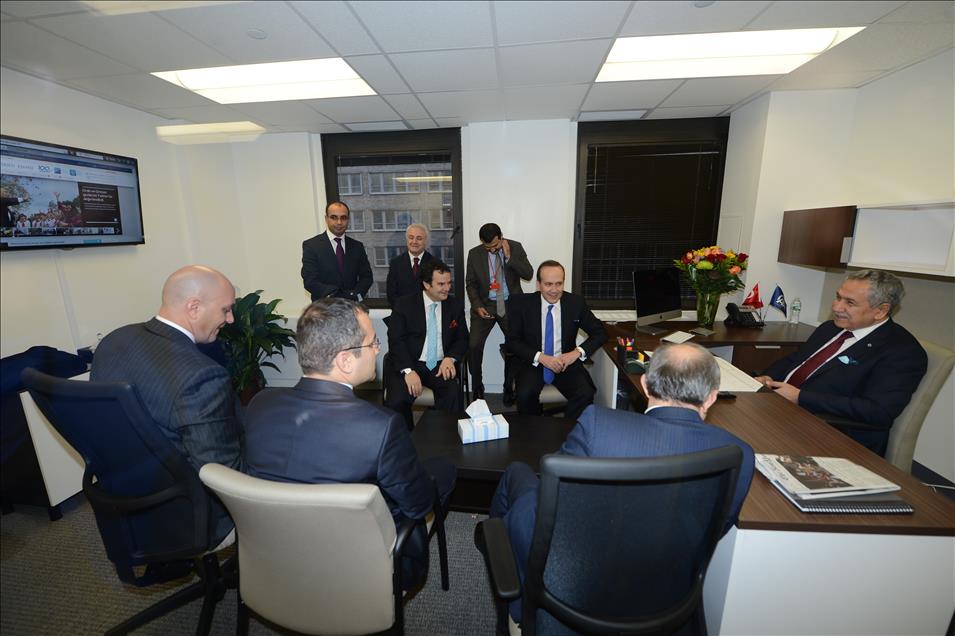 Dep. PM Arinc inaugurates AA New York office