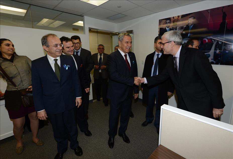 Dep. PM Arinc inaugurates AA New York office