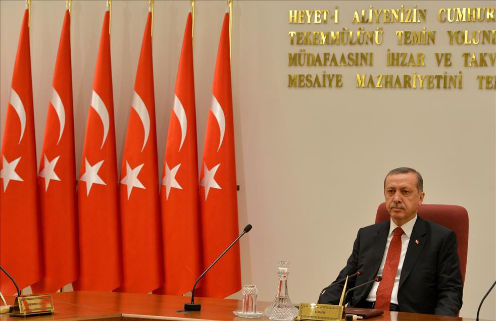 Yüksek Askeri Şura, Başbakan Erdoğan başkanlığında toplandı