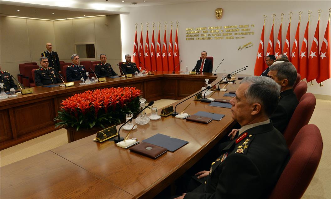 Yüksek Askeri Şura, Başbakan Erdoğan başkanlığında toplandı