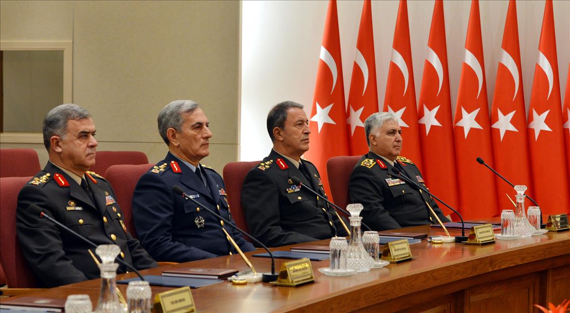 Yüksek Askeri Şura, Başbakan Erdoğan başkanlığında toplandı