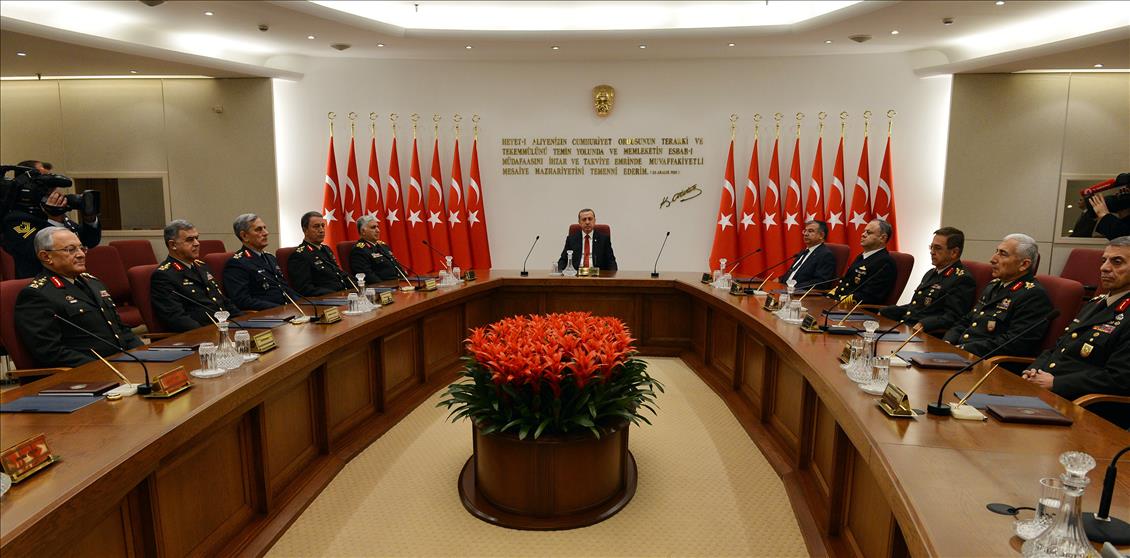 Yüksek Askeri Şura, Başbakan Erdoğan başkanlığında toplandı