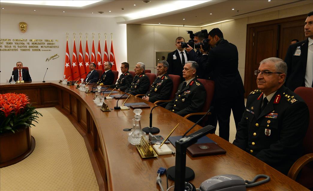 Yüksek Askeri Şura, Başbakan Erdoğan başkanlığında toplandı