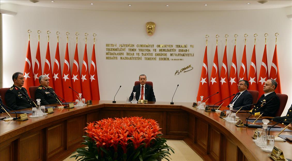 Yüksek Askeri Şura, Başbakan Erdoğan başkanlığında toplandı