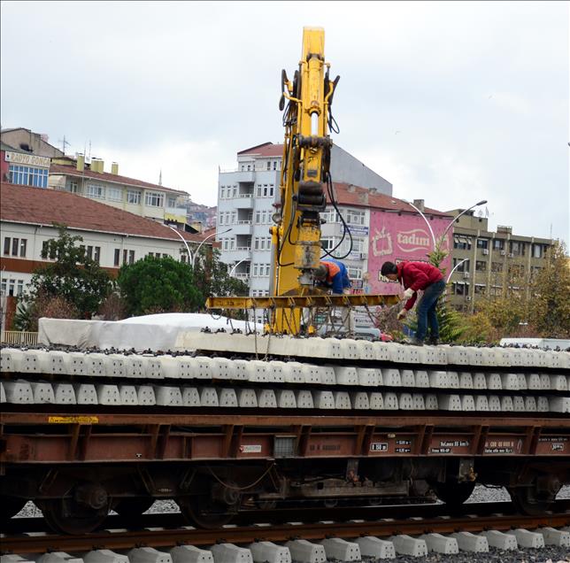 Ankara-İstanbul YHT hattındaki çalışmalar