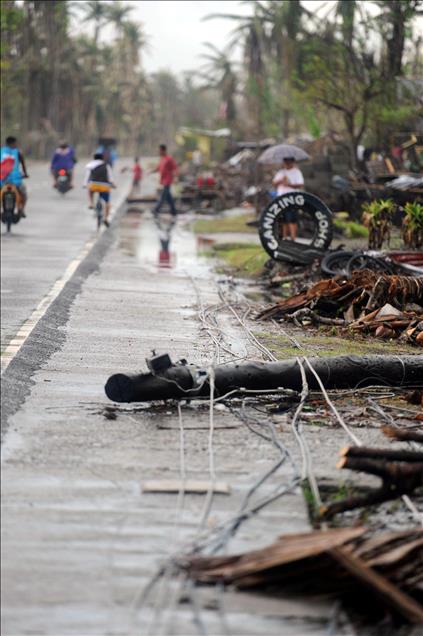 Filipinler’deki Haiyan tayfunu