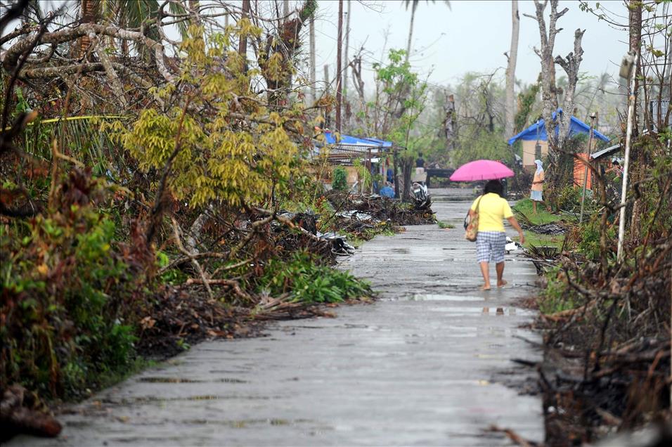 Filipinler’deki Haiyan tayfunu
