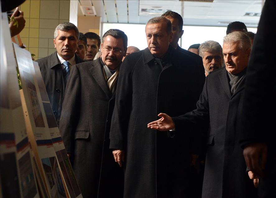 Başbakan Erdoğan, Batıkent-Sincan metro hattında incelemelerde bulundu
