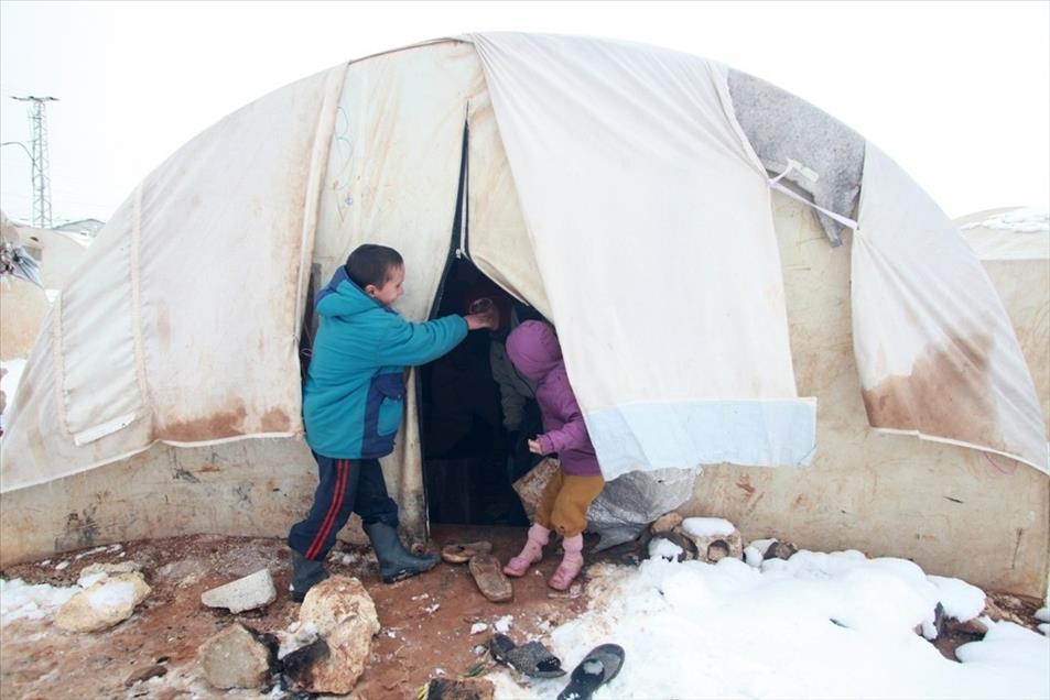 Suriyelilerin "soğukla" savaşı