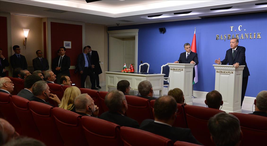 Erdoğan-Orban ortak basın toplantısı