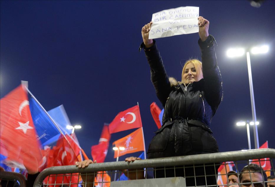 Başbakan Erdoğan'ı İstanbul'da karşılama hazırlığı