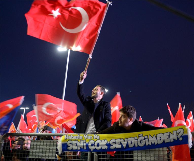 Başbakan Erdoğan'ı İstanbul'da karşılama hazırlığı