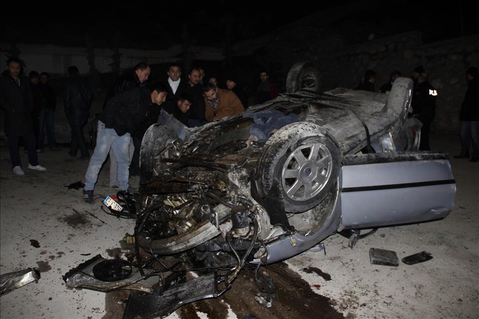 Başkentte trafik kazaları: 1 ölü, 4 yaralı