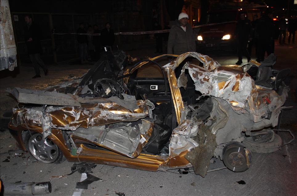 Başkentte trafik kazaları: 1 ölü, 4 yaralı