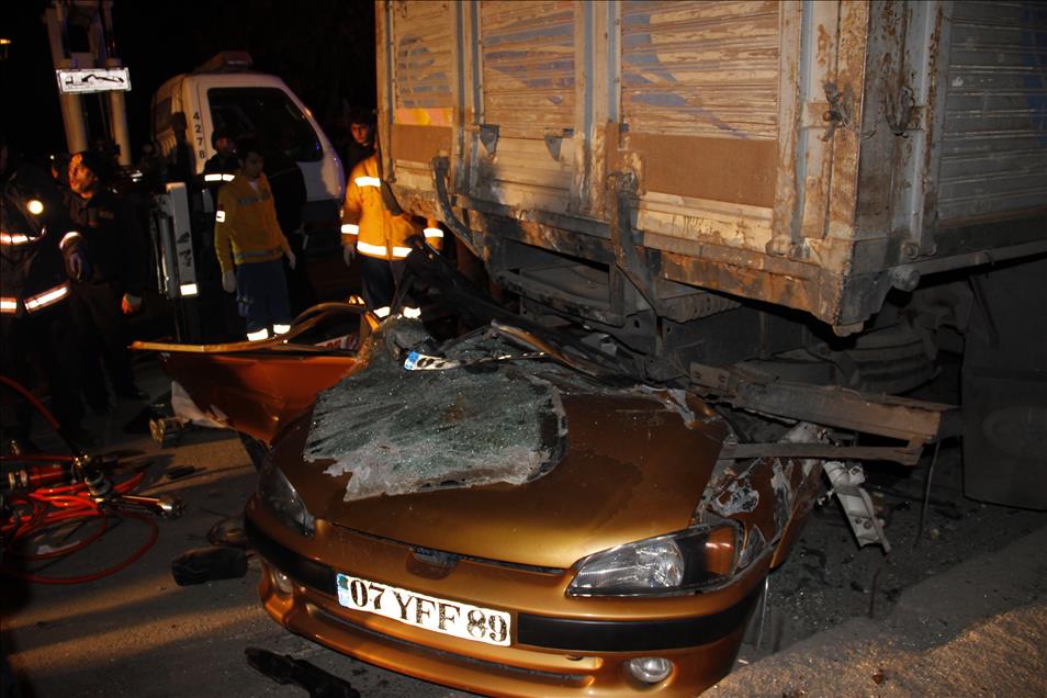 Başkentte trafik kazaları: 1 ölü, 4 yaralı