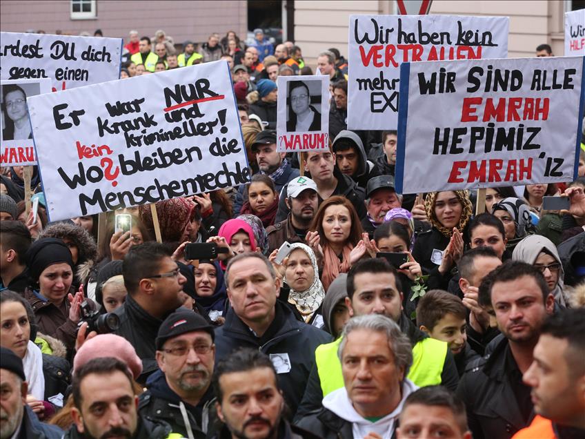 Alman polisinin, Türk gencini silahla vurarak öldürmesi