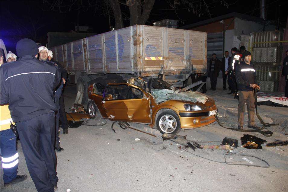 Başkentte trafik kazaları: 1 ölü, 4 yaralı